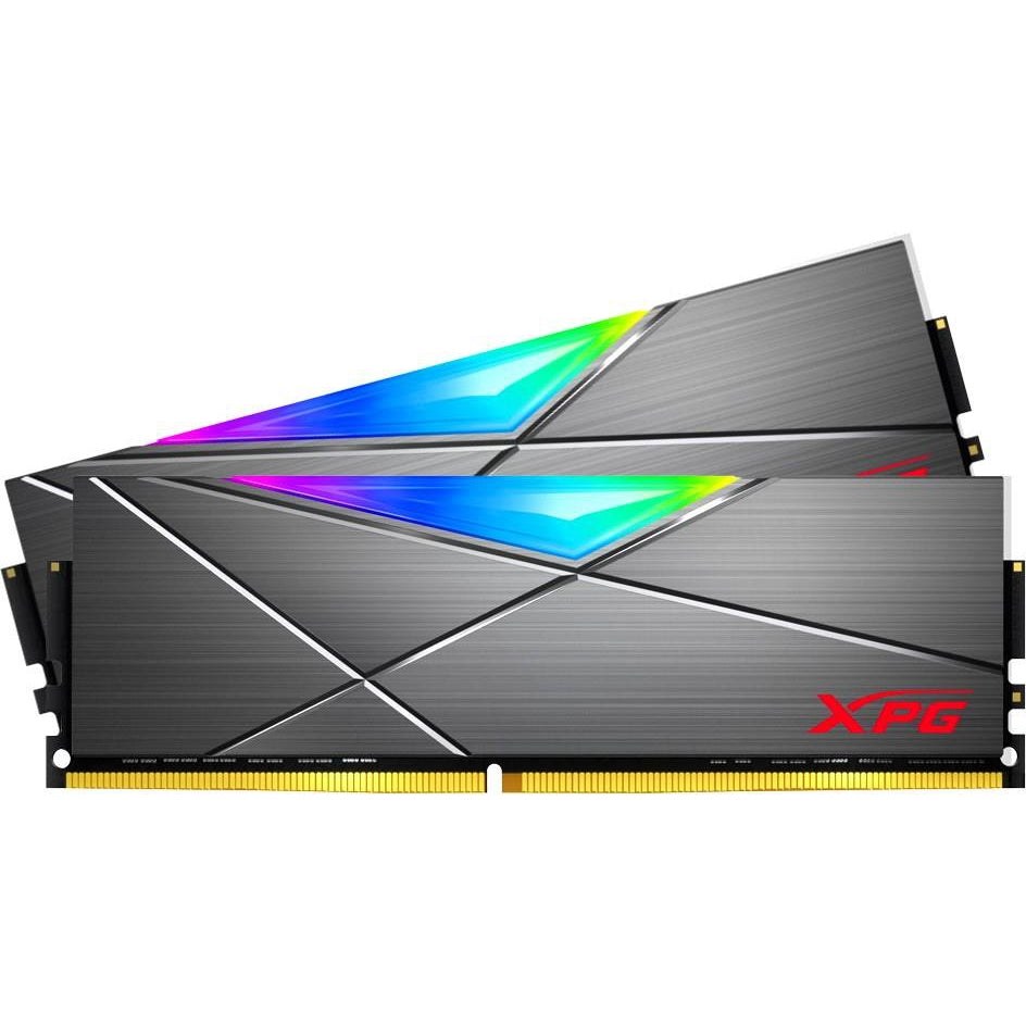 MEM DDR4 XPG D50 EXTREME 16GB RGB 4800MHZ KIT 2 (AX4U48008G19K-DGM50X) MEM DDR4 XPG D50 EXTREME 16GB RGB 4800MHZ KIT 2 (AX4U48008G19K-DGM50X)
